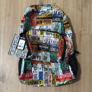 Hard Rock Cafe Multicolor Backpack